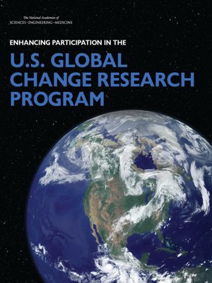 cover image of Enhancing Participation in the U.S. Global Change Research Program